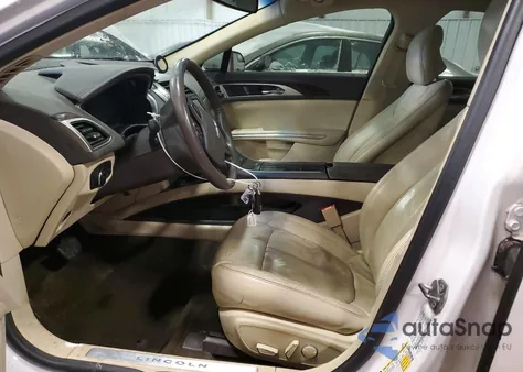 2014 Lincoln Mkz Hybrid from USA, damaged, VIN 3LN6L2LU0ER815605